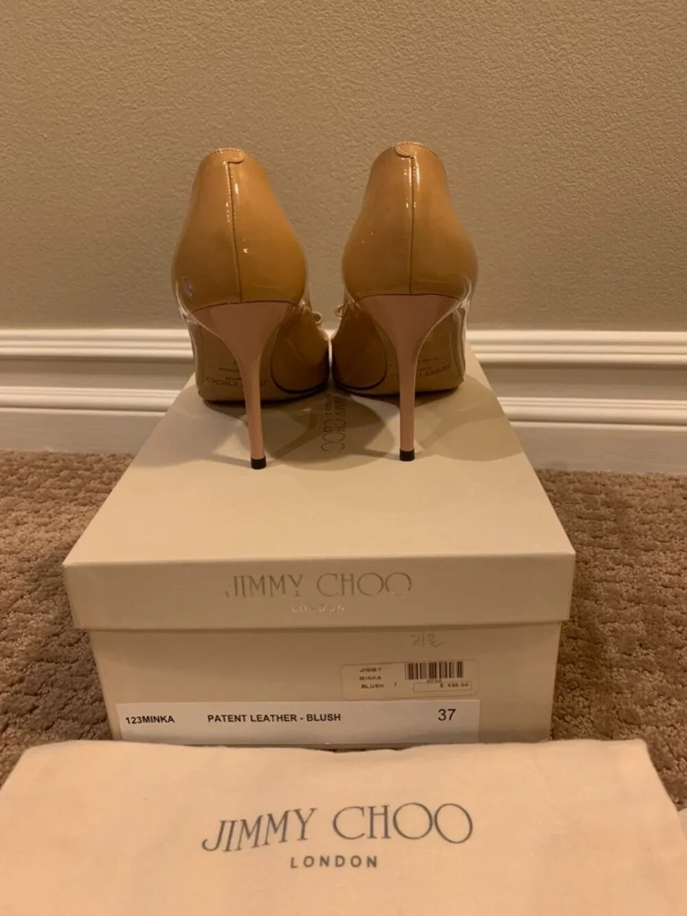 jimmy choo Bow pumps Blush - Picture 4 of 5
